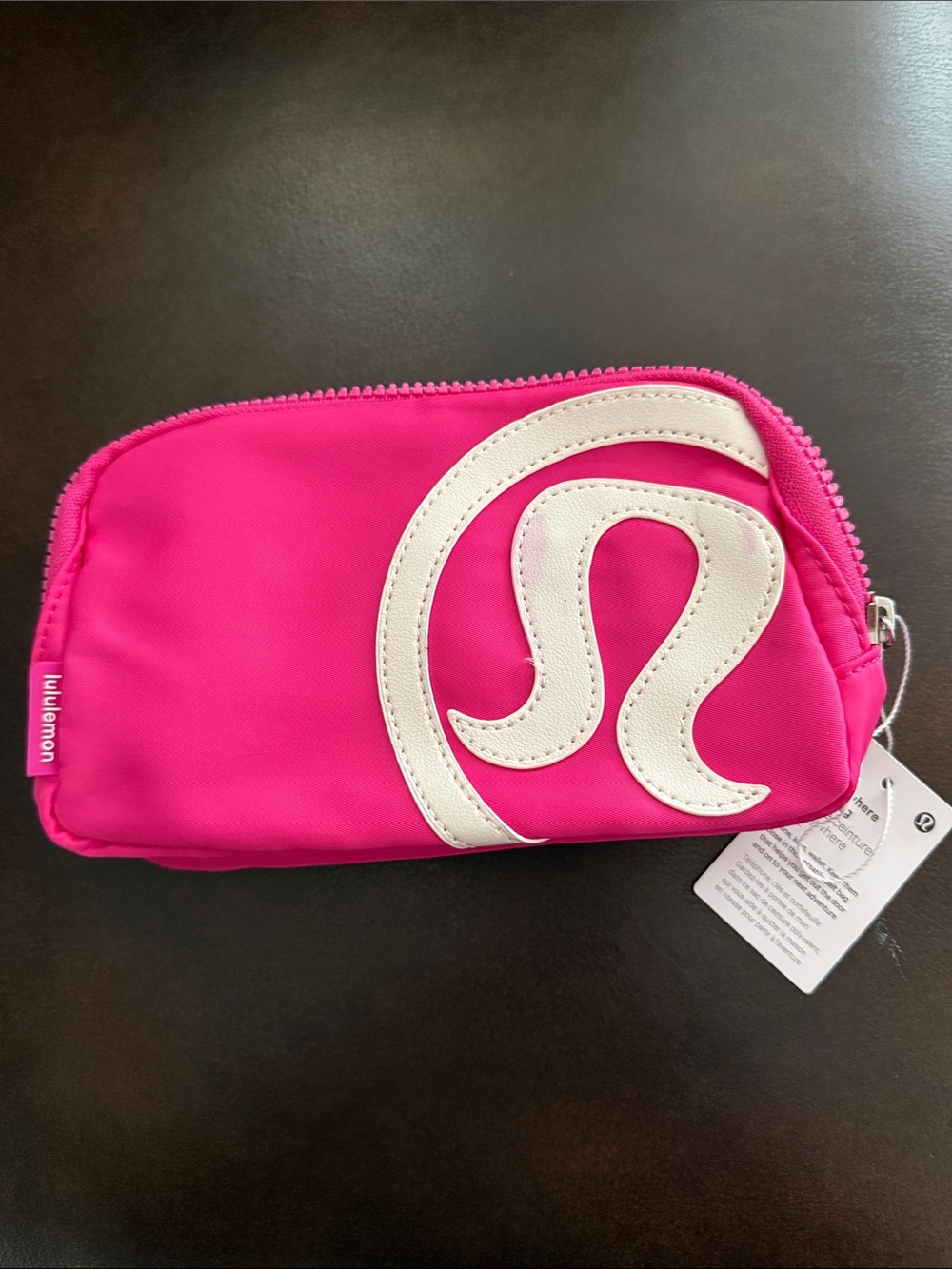 lululemon athletica Hot Pink Everywhere Belt Bag 7.5" x 2"x 5"